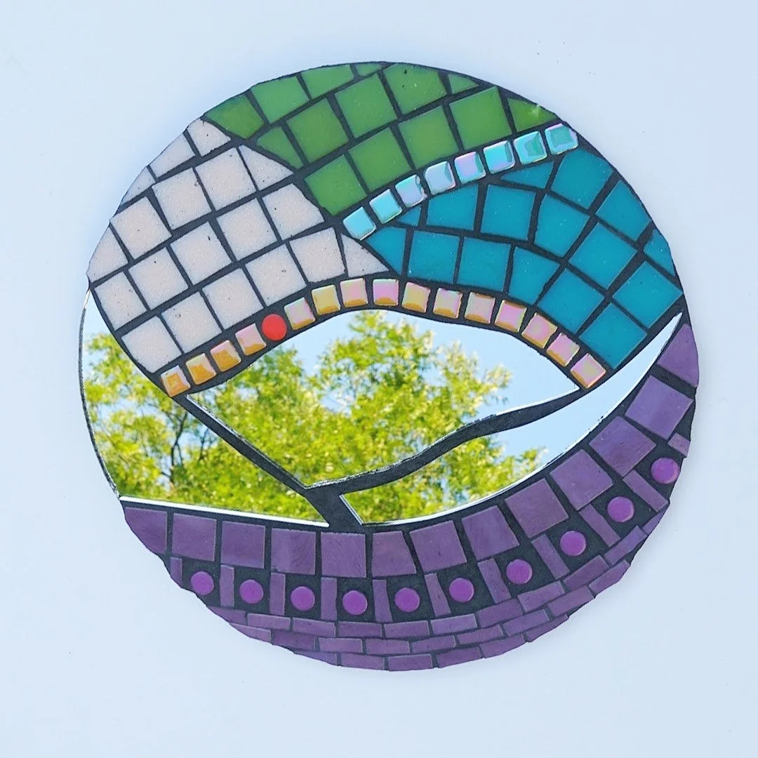 Landscape Mosaic Wall Art - Mi Tierra 3 — Lys Santamaria